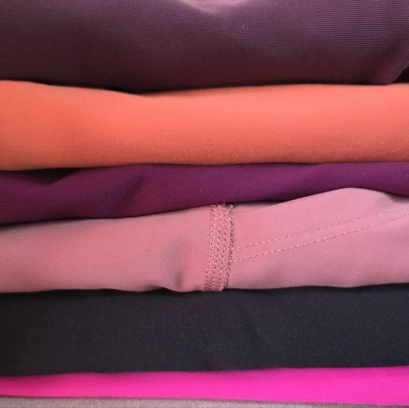 Leggings Set 6 Like New Old Navy Active Bundle Medium 5 High Rise 1 Biker Shorts - Picture 16 of 16